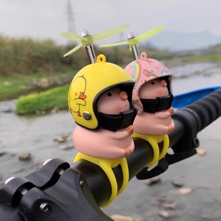 Pengyi crtani prasetić za električni skuter – dekorativna figura, model XIAOZCZBJ, stil crtani film