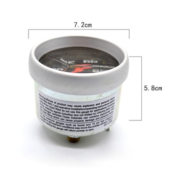 SPSLD márkájú olajnyomásmérő autókhoz, 12V, testreszabható feldolgozás, licencelt magáncímke