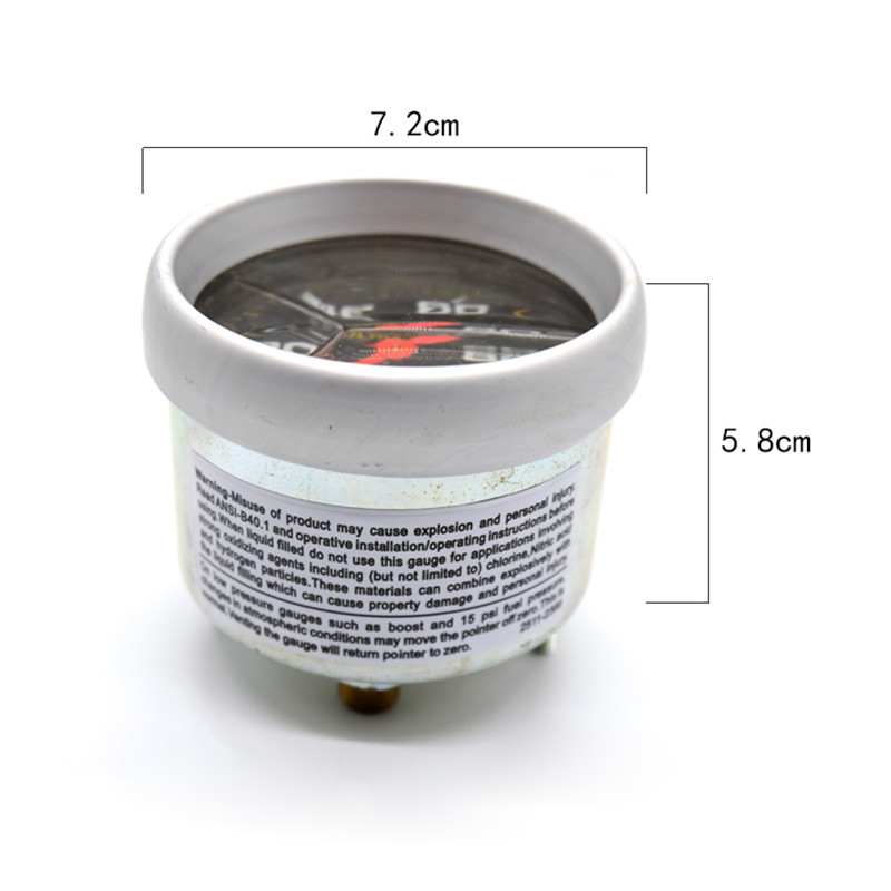 SPSLD márkájú olajnyomásmérő autókhoz, 12V, testreszabható feldolgozás, licencelt magáncímke