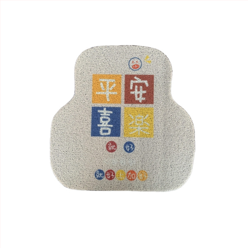 Univerzálny PVC koberec do auta so drôtovým slučkom, značka Jintai, univerzálna kompatibilita, tlačené logo, možnosť prispôsobenia