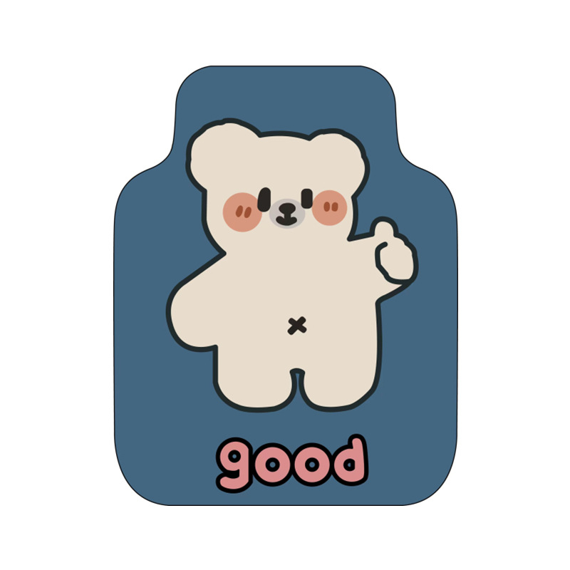 Универсална PVC автомобилна подложка със жична халка, марка Jintai, общо приложение, отпечатано лого, възможност за персонализиране