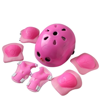 6-частен комплект протектори за коляно, лакът и китка за деца – защита при ролкови спортове