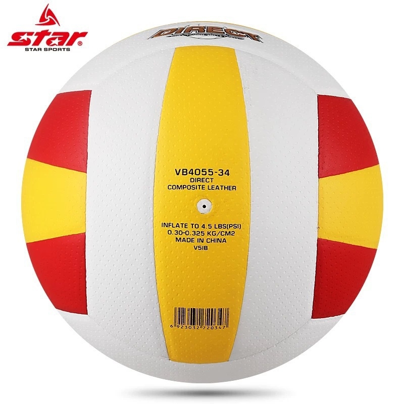 Star/Shida unutarnja trening volejbal lopta, sintetička koža, ručno šivanje, broj 5