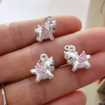 Accesoriu DIY pentru bijuterii — Argint pur 999, prelucrare de precizie, stil desene animate, model Totem, origine Putian