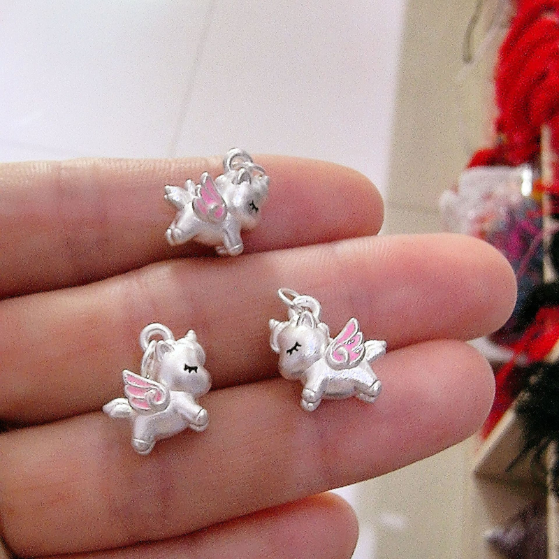 Accesoriu DIY pentru bijuterii — Argint pur 999, prelucrare de precizie, stil desene animate, model Totem, origine Putian