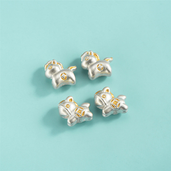 Brățară cu mărgele din argint 925, prelucrare 3D, mărgele răspândite, stil versatil, origine Shantou