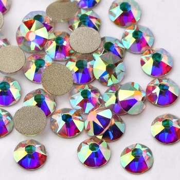 DIY nakit dodaci, staklo/glazirano, rezanje, uzorak: osam očiju, šifra proizvoda Gold bottom 8+8