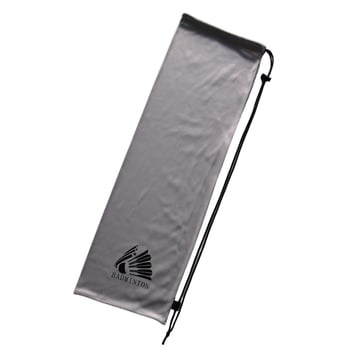 Torba za rekete za badminton i tenis sa šnnom za zatvaranje, baršunasto platno (185 g) i poliester, model 348787, za odrasle