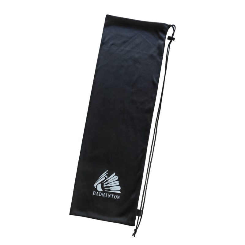 Torba za rekete za badminton i tenis sa šnnom za zatvaranje, baršunasto platno (185 g) i poliester, model 348787, za odrasle