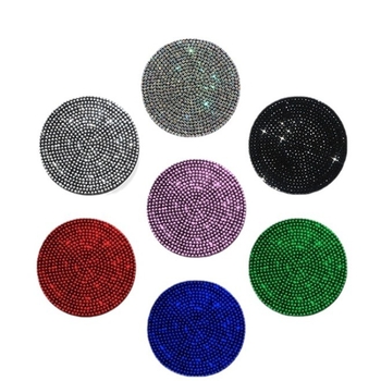 Yannina szilikon autó pohár alátét kristályokkal, csúszásmentes, tárolórekesz, Yue modell, Guangzhou eredetű