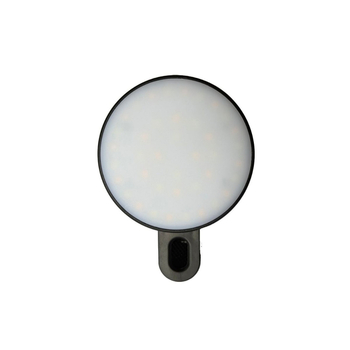 Kompakt telefonhoz tartozó kiegészítő fény – Szelfihez, videóhoz és kültéri használatra – 4,8W, 2700–3500K meleg fény, 3 színhőmérséklet, kézben tartható, modell Bgd-dy