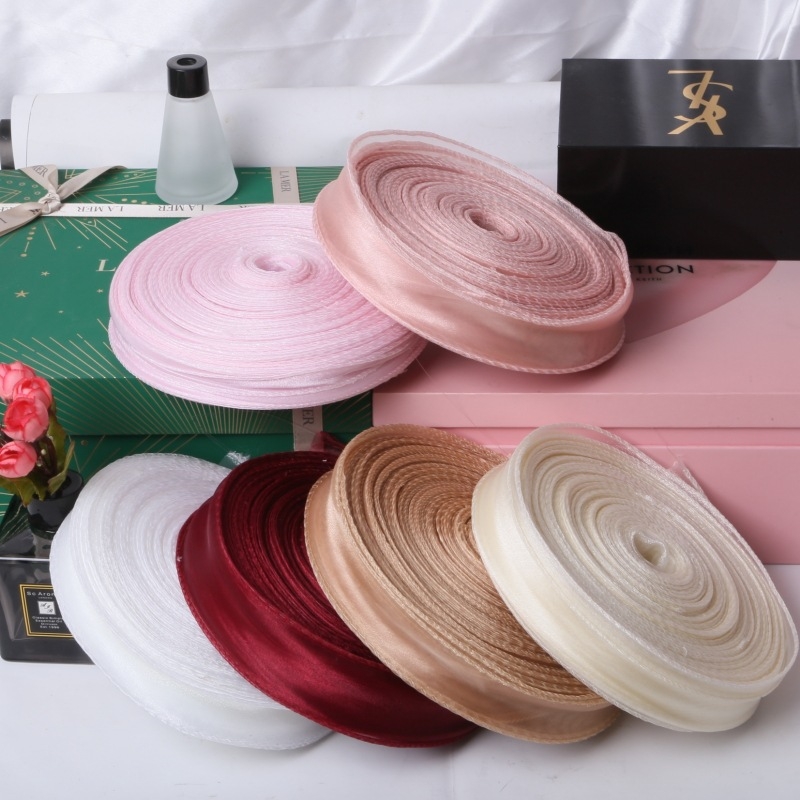 Next gift Poliester gazasta vrpca s ribljim repom, čist rub, za bukete cvijeća, ručna izrada DIY
