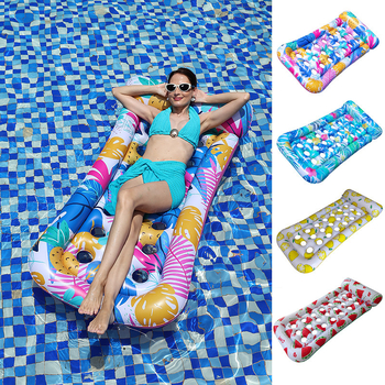 Saltea gonflabilă pentru piscină, pliabilă, pentru adulți și copii, HQ, PVC ecologic