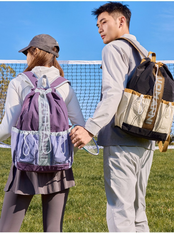 Unisex sportski ruksak s dvostrukim ramenima za tenis, badminton, planinarenje i biciklizam – najlon, zračni jastuk na ramenima, zaštita kralježnice.