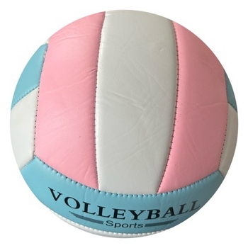 PVC Macaron odbojka za trening – šivana strojem, unutarnja lopta, ispis logotipa dostupan