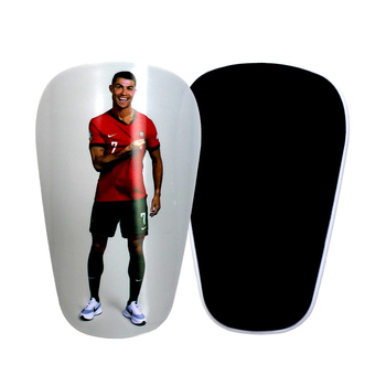 Sípcsontvédő – Knee Guard 49, műanyag, Huihomei, Foci