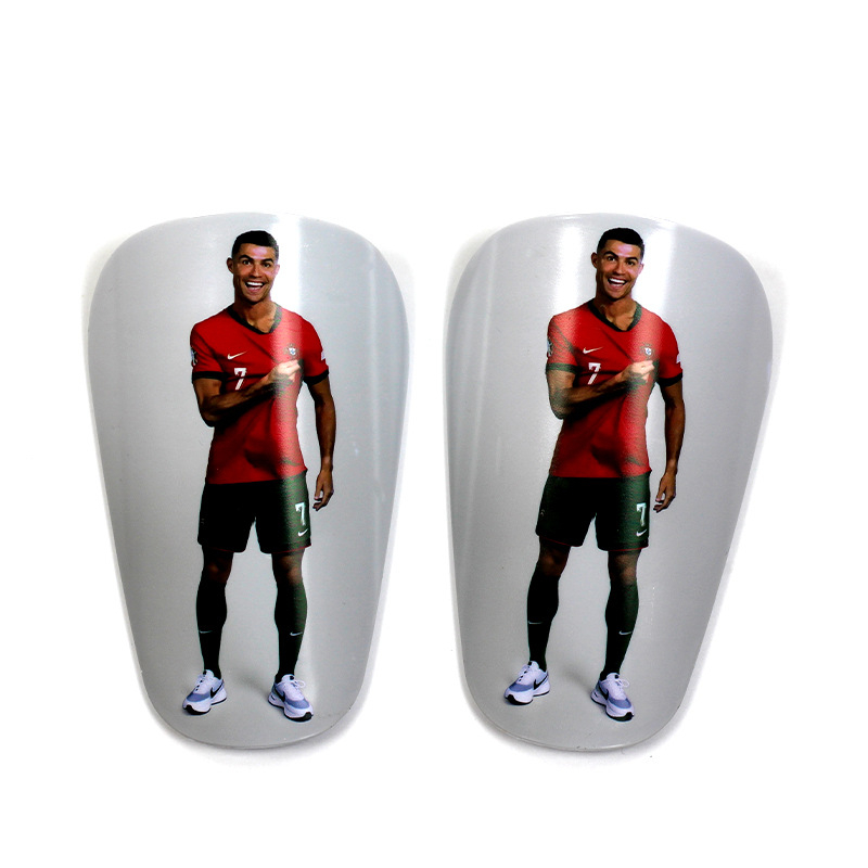 Sípcsontvédő – Knee Guard 49, műanyag, Huihomei, Foci