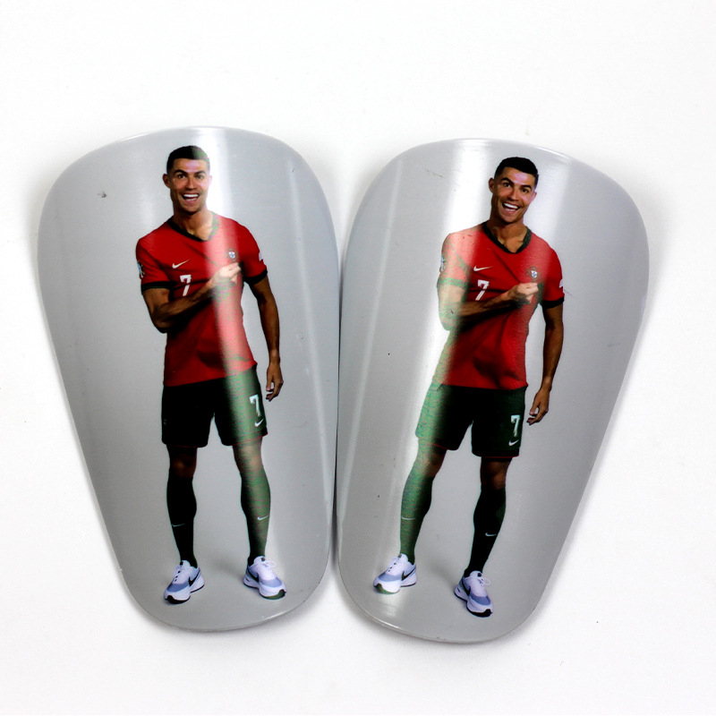 Sípcsontvédő – Knee Guard 49, műanyag, Huihomei, Foci