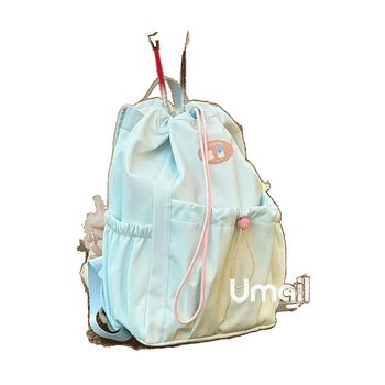 Чанта за бадминтон/тенис, полиестерна спортна раница без лого