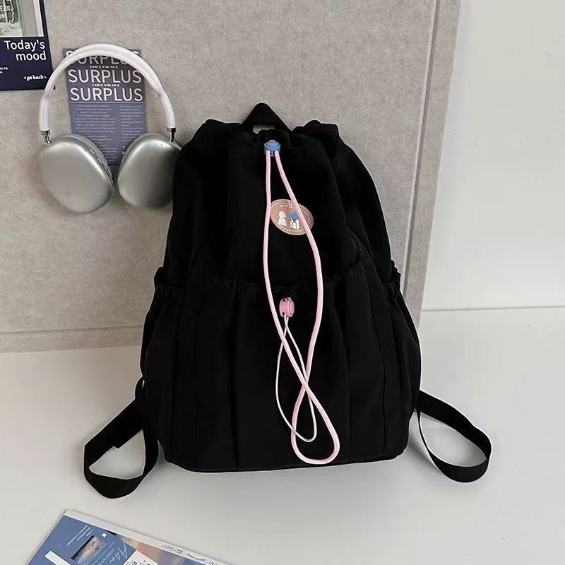 Чанта за бадминтон/тенис, полиестерна спортна раница без лого