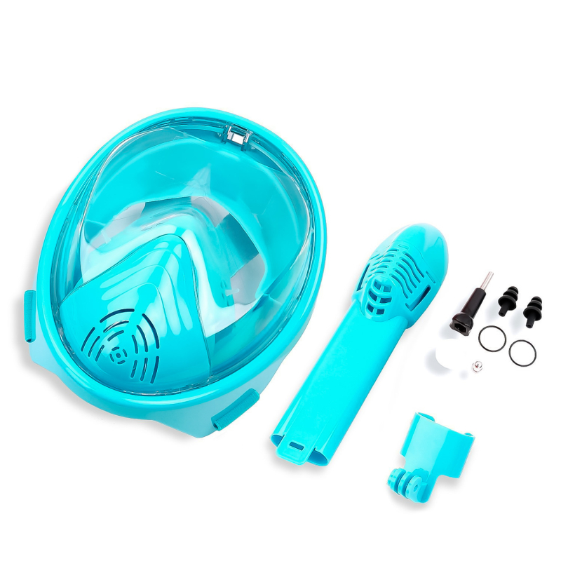 Dječji set maske za ronjenje s maskom za cijelo lice, ABS materijal, vodootporan i anti-fog, OEM privatna oznaka