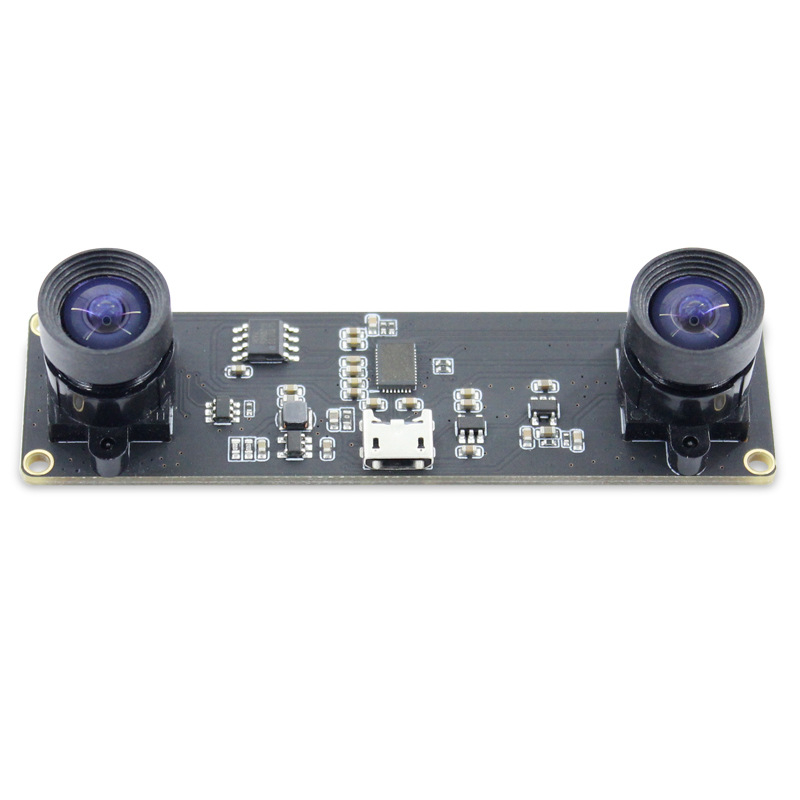 Modul cameră stereo, senzor 1.0MP, reconstrucție 3D și recunoaștere facială, detecție adâncime, USB 2.0 fără driver, 30FPS