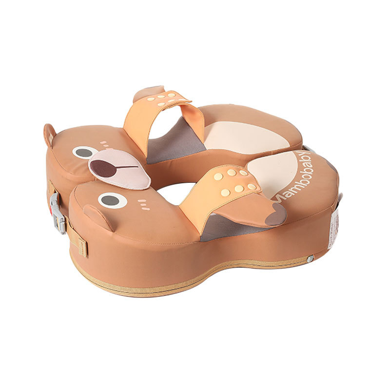 Mambobaby podlaktni plivački prsten s Totoro uzorkom, podesiv, bez napuhavanja, za djecu od 3 mjeseca do 6 godina