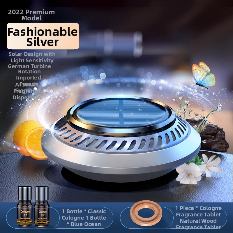 Ornament aromaterapeutic pentru mașină cu parfum de iasomie, suport metalic pentru parfum, montaj pe scaun, eliminare a mirosurilor și a formaldehidei