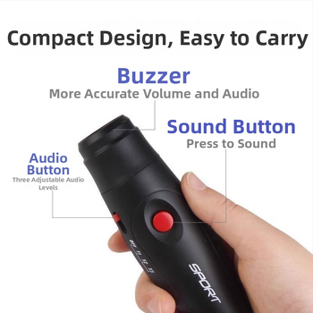 Elektronická píšťalka – mimoriadne hlasná ABS, pre rozhodcov a učiteľov telesnej výchovy, prispôsobiteľná, model 6941284243605