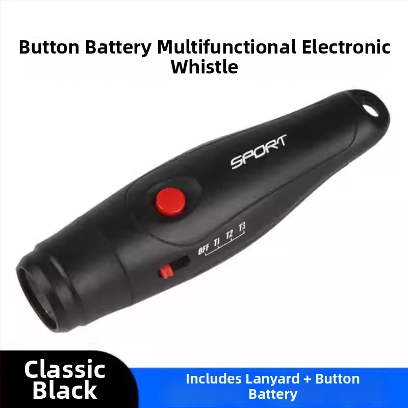 Elektronická píšťalka – mimoriadne hlasná ABS, pre rozhodcov a učiteľov telesnej výchovy, prispôsobiteľná, model 6941284243605