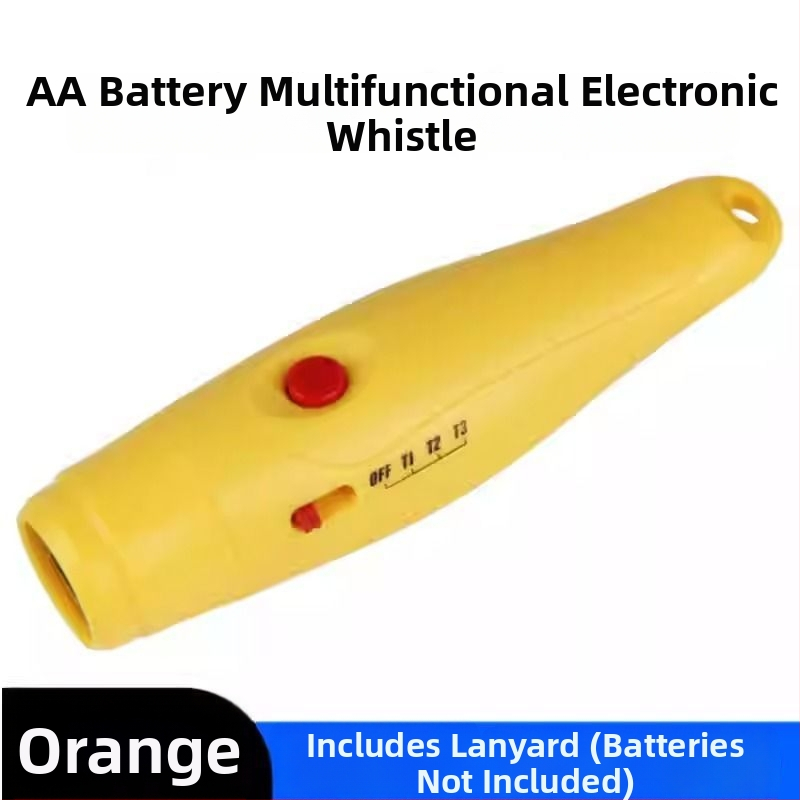 Elektronická píšťalka – mimoriadne hlasná ABS, pre rozhodcov a učiteľov telesnej výchovy, prispôsobiteľná, model 6941284243605