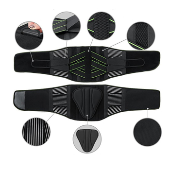 Ágyéki támasz öv – Uniszex, rugalmas és lélegző, deréktámasz kosárlabdához, poliészter rost