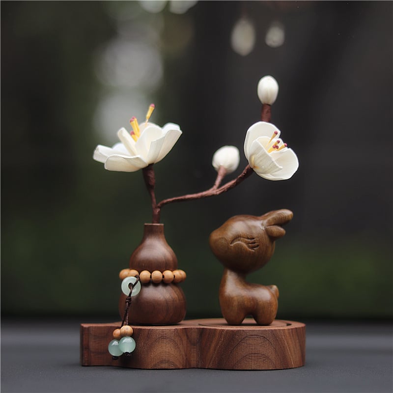 Ornament interior auto pentru consola centrală, aromaterapie, material metalic, stil modern