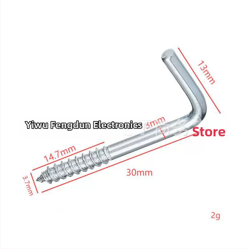 Háčik v tvare L so pravým uhlom