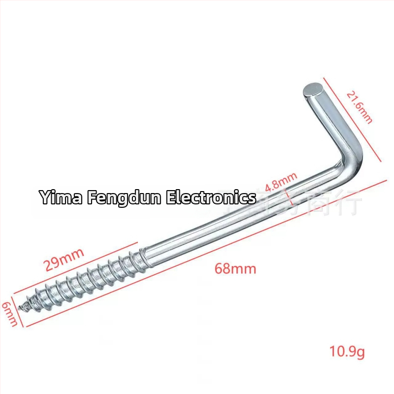 Háčik v tvare L so pravým uhlom
