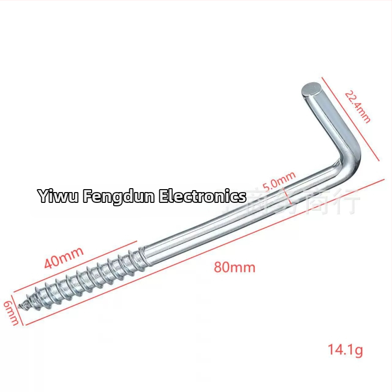 Háčik v tvare L so pravým uhlom