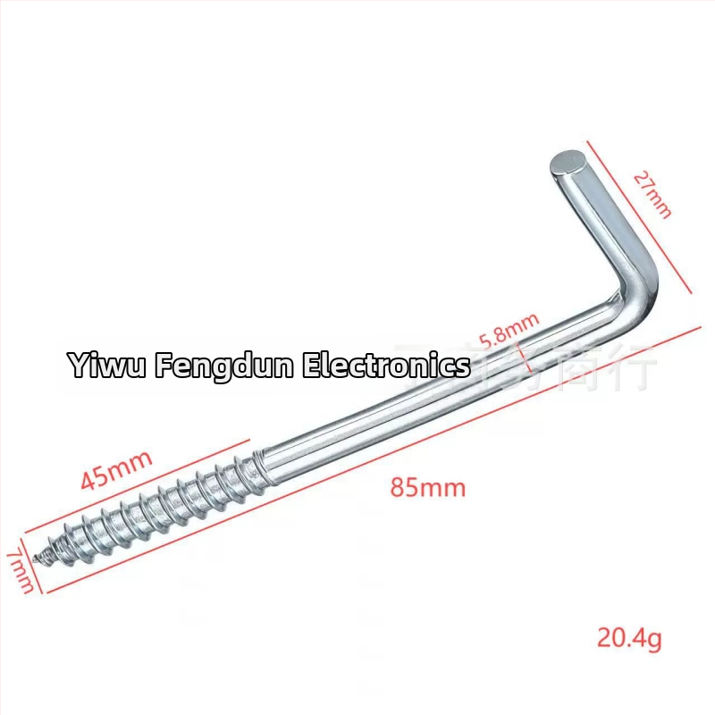 Háčik v tvare L so pravým uhlom
