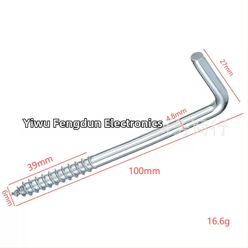 Háčik v tvare L so pravým uhlom