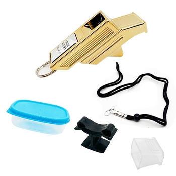 ABS síp Tian Sheng márka, logónyomás elérhető, testreszabható, ideális futball, kosárlabda és röplabda edzésekhez és játékvezetéshez