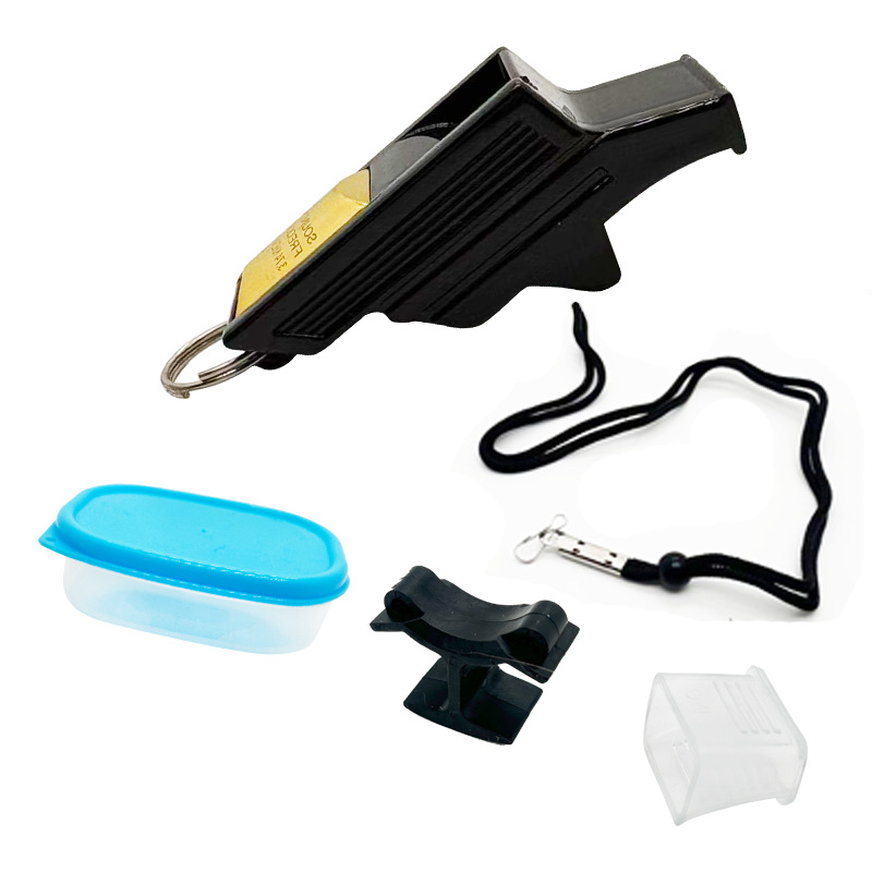 ABS síp Tian Sheng márka, logónyomás elérhető, testreszabható, ideális futball, kosárlabda és röplabda edzésekhez és játékvezetéshez