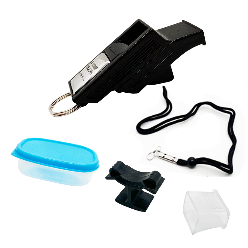 ABS síp Tian Sheng márka, logónyomás elérhető, testreszabható, ideális futball, kosárlabda és röplabda edzésekhez és játékvezetéshez