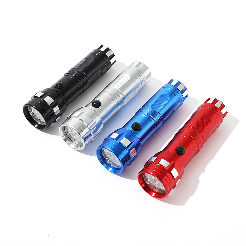 LED svjetiljka od aluminijskog legura, 3W LED, AA baterija, ručno napajanje