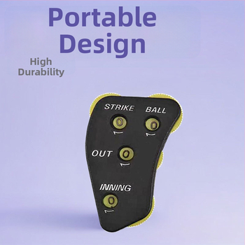 Kompaktná skórovacia tabuľa pre baseball/softball rozhodcu a golf – ABS materiál, 100 ks v balení, možnosť tlače loga, personalizácia