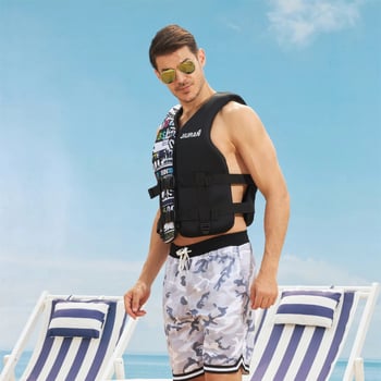 Mentőmellény úszáshoz és vízi sportokhoz, modell JR-Q0124, márka Maiman, testreszabás támogatott