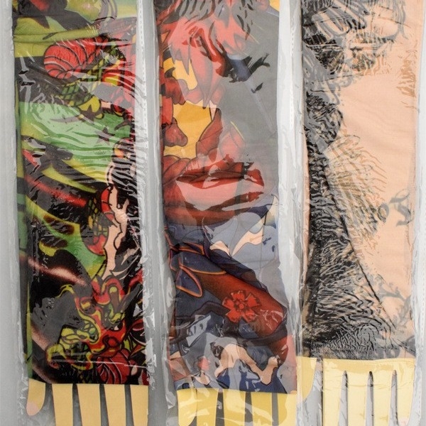 Vanjski rukav - Floralni uzorak, bezšiven, prozračni poliester, unisex