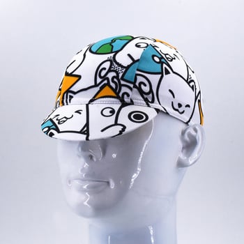 Спортна шапка и шал за глава с флорален принт, полиестер, за възрастни, унисекс