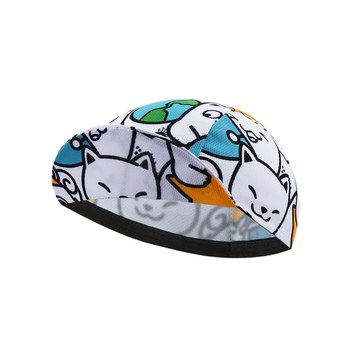 Спортна шапка и шал за глава с флорален принт, полиестер, за възрастни, унисекс