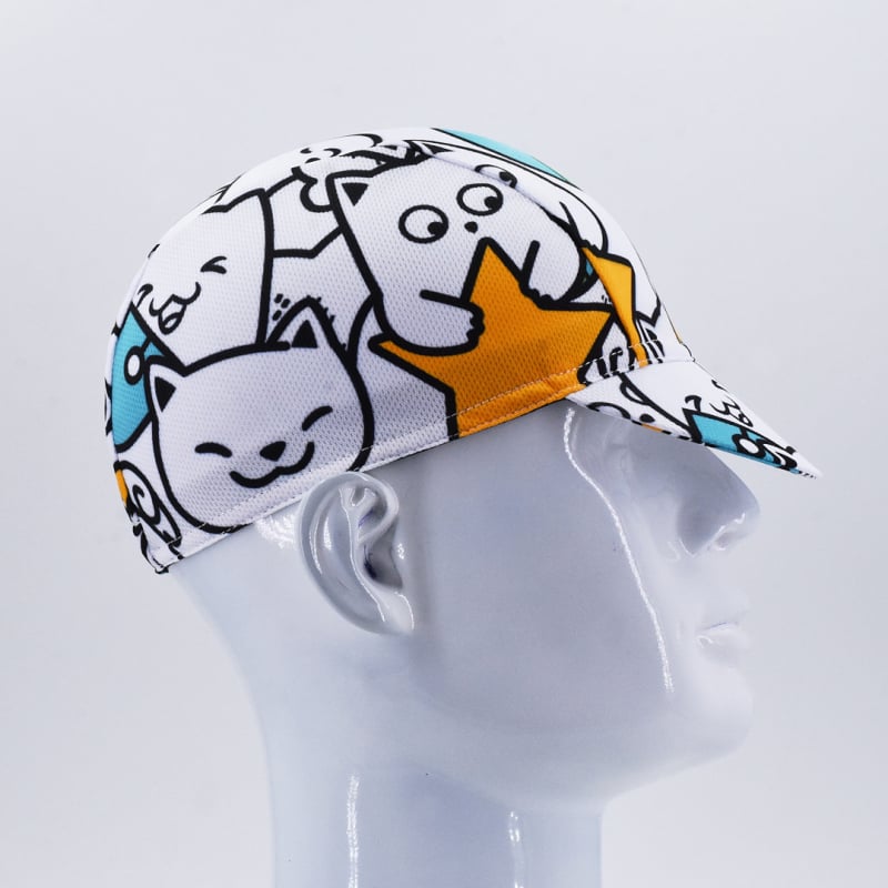 Спортна шапка и шал за глава с флорален принт, полиестер, за възрастни, унисекс
