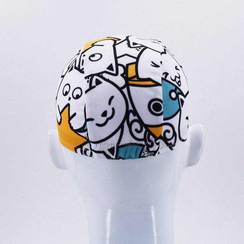 Спортна шапка и шал за глава с флорален принт, полиестер, за възрастни, унисекс