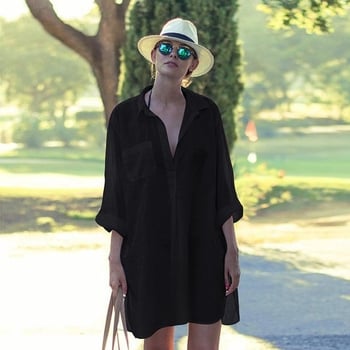 Plaža cover-up s UV zaštitom — ženski ljetni plažni komad, set za parove (Materijal: Polyester; Sastav: Polipropilen)